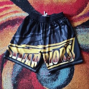 Mitchell & Ness Black Athletic Shorts